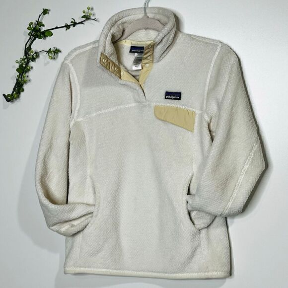 Patagonia Jackets & Blazers - Patagonia Re-Tool Snap T Pullover Ivory Cream